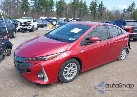 2018 Toyota Prius Prime Advanced from USA, damaged, VIN JTDKARFP0J3077479